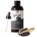 OnPoint Black Seed Oil - 100% čistý studený lisovaný černý kmínový olej, Solvent Free, Alkohol Free, Non- GMO 120ml (4oz)