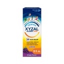 Xyzal Children 's 24 Hour Alergies Relief Medicine for Kids, Levocetirizin Dihydrochloridový tekutý antihistamin, Grape, 10 Fl. oz.