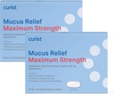 Curist Guaifesin 1200 mg Extended Release Mucus Relief Maximální síla - 168 Count Bulk Extended Release Tablety - Snížit Mucus Clear Congestion (2 balení 84 tablet)