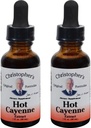 Christopher 's Original Installas Hot Cayenne Extract, 1 fl oz - Natural Herbal Supplement - Pack of 2