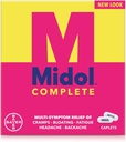 Midol Complete Caplet, 24- Počet (balení po 2), Balení Květnové Vary