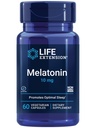 Life Extension Melatonin, 10 mg, Zdravá dávka, Naše nejvyšší dostupné dávkování, pro podporu spánku, Zdravá imunitní odpověď, Oxidativní Stress Defense, Vegetarian, 60 Kapsle