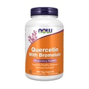 Nyní Potraviny doplňky, Quercetin s Bromelain, vyvážený imunitní systém *, 240 Veg Kapsle