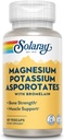 Solaray Magnesium a kalium Asporotates w / Bromelain, Zdravý elektrolyt, Svalovina, Srdce a buněčná podpora, 60 VegCaps