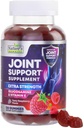 Společná podpora dodatek - Extra síla Glucosamine Gummy podporuje spony zdraví a flexibility pro záda, kolena, ruce - Přírodní vitamín E imunitní podpora - Nejlepší gumy pro ženy a muže - 120 gumy