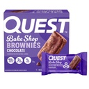 Quest Nutrition Bake Shop, Chocolate Brownies, 10g protein, 2g Net Carbs, 1g Cukr, 4 Počet
