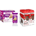 Quest Birthday Cake Masivní Cookies Twin Pack, 8 Hrabě a arašídové máslo Cups, 12 Počet