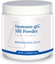 Biotics Research Imuno- gG SBI Powder Easy- to- Mix Powder Formule, Ultimate IgG, Kompletní Gut Zdraví a imunitní podpora, Dairy Free, Immunoglobulin koncentrát - 2.6 Oz
