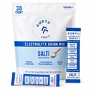 Salti Electrolyte Drink Mix Powder Neochucený, 30 Stick Packs, 1000mg sodíku, B Vitamíny & Stopy Minerály, Nulový cukr, Keto & Vegan Friendly Hydration, 7.4oz