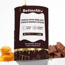 Lepší Alt Chocolate Shilajit Honey Sticks 75% Fulvic Acid & 85 + Stopy Minerály Chocolate- Infused Raw Honey Himalayan Shilajit Energy Booster 30 Sticks Natural Stamina & Endurance Support