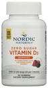 Nordic Naturals Nulový cukr Vitamin D3 Gummies, Wild Berry - 60 Gummies - 1000 IU Vitamin D3 - Skvělá chuť - Zdravé kosti, nálada a imunitní systém Function - Non- GMO - 60 Servings