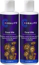Coralife Salwater Rybí nádrž akvárium Coral- Vite tekuté esenciální vitamín a stopové minerální doplněk pro Reef akvária, 8 oz (balení po 2)