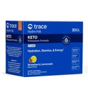 Stopa Minerály Hydro Pak Keto - Electrolyte Replenition Drink Mix - 1000 mg Draslík Plus 70 Podporuje energii, Stamina, & Hydratace - Jahodové citronády Flavor - 30 Služební