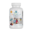 Příroda Lab Kid 's Multi Natural Chewable Vitamíny - Kompletní dětský Multivitamin se železem, hořčík, zinek a vápník - Smíšené Berry Flavor - 120 Tablety pro věky 2 +