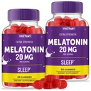 WellYeah melatoninové gumy 20mg (2 balení) 124; Podpora spánku 124; Maximální síla melatonin 20mg gumy pro dospělé 124; rychlé rozpuštění 124; Great Berry Flavor 124; 60 Count Gul124; Vegan, Non GMO