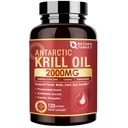 NATURE TARGET Krill Oil 2000 mg s Omega33 EPA & DHA s Astaxanthin Dodatek, Choline - Podporuje srdce, mozek, připojit, oční zdraví, Non- GMO, gluten zdarma, 120 Softgels (60 Služeb)