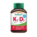 Jamieson Vitamin K2 + D3, 120mcg / 1000IU, 30 softgelů