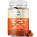 Potent Denní multivitaminové gumy pro dospělé - Wellness směs vitaminu D A C E B12 zinek a biotin - Dospělý vitamin Gummy pro energii a imunitu - Non- GMO gluten zdarma a Halal gumy 30 Počet