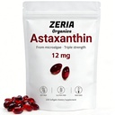 Astaxanthin 12mg, přírodní Astaxanthin Doplňky Algae, 120 Softgels 4- měsíční dodávka