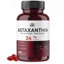GBN Astaxanthin doplňky 24mg 200 Softgels, podporuje oko, kůže, kloub, mozek, srdce a imunitní systém zdraví, Stamina a zdravé stárnutí pro ženy a muže, Čerstvý zdroj mikrořas