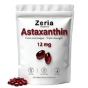 Astaxanthin 12 mg, Natural Astaxanthin Supplementary Algae, 120 Softgels (1 taška)