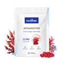 Astaxanthin 12mg doplňky, 120 Softgel, Max síla Astaxanthin Antioxidant doplňky forma čerstvé mikrořasy, 4 měsíce Dodávka, Podporuje oko, kůže, kloub, mozek, srdce a imunitní systém zdraví, 1 Bag