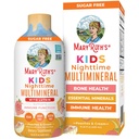 Děti Liquid Nighttime Multimineral by MaryRuth 'S 124; Bone Health CLAS124; imunitní funkce CLAS124; Bedtime dodatek CLAS124; Děti Vitamíny CLAS124; Magnesium CLAS124; Vegan CLAS124; Sugar Free CLAS124; 30-180 Servings CLAS124; 15.22 fl oz