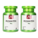 JulyDeer 2 Lahvičky Astaxanthin 6 mg s Nikotinamidem Vitamin E Premium Antioxidant dodatek EGT GSH - pro pleť, oko, kloub a imunitní systém Zdraví buněk Zdraví a energie 5 v 1-120 Softgels