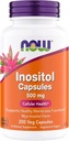 Foods Inositol 500 mg, Superior Myo Inositol Form, for Health Membrane Function *, Cellular Health *, Support for Women * Kosher, Vhodné pro Vegany - 200 Vegetariánských kapslí (Balení po 1)