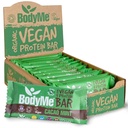 BodyMe Organic Vegan Protein Bar CARL 124; Raw Cacao Mint CARL 124; Box of 12 x 2.12oz (60g) CARL 124; with 3 Plant Proteins