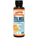 Barlean 's Total Omega 3 6 9 Orange Crème Liquid Fish Oil Supplement with Borage and Flaxseed Oil, 2,400 mg Omegas EPA and DHA Plus GLA for Joint and Heart Health, 8 oz