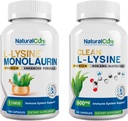 Sada Labs Natural Cure: L- Lysin + Monolaurin + Clean L- Lysin