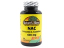 Příroda je směs NAC dodatek N-acetyl-L-cystein 600mg 100 Kapsle - imunitní podpora, Antioxidant pro buněčné zdraví