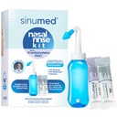 Sinus Rinse, 60PK Nasal Rinse Packets s NAC a Saline, Gravity Rinse láhev, Alternativa k Neti Pot, Pomáhá s alergií, zácpa, studené příznaky (Gravitace láhev s NAC 60PK)
