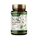Postaven přírodou NAC dodatek - 1200mg N-Acetyl-L-cystein - Imunitní a respirační podpora, jaterní zdraví, Antioxidant dodatek - Non- GMO, gluten- zdarma 120 Kapsle