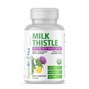 Mléko Thistle Extract 9105mg - Zpevněné kořínkem, kurkumou, Black Pepper, NAC, Choline & Taurin - 80% Standardizovaný silymarin pro podporu jater - GMO- Free, gluten- Free, Soy- Free 120 tablet