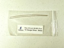 Čisté stříbrné generátorové vodiče - 9999 Stříbrné elektrody - Předstřih 6- Inch 14 Gauge Wires - Vhodné generátory LifeForce
