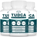 2200MG TUDCA Játra doplňky - Bile Soli doplněk Komplex pro jaterní detox & cleanse, žlučník čištění, stravitelné zdraví 180 Kapsle