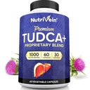 Nutriveral Premium TUDCA + doplněk pro podporu jater 1000mg - 30 Day Supply (60 Caps): dodatek TUDCA Bile Soli pro jaterní wellness