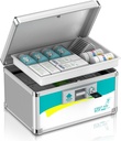 Glosen Medicine Lock Box, Medication Lock Box, Locking Medicine Box, Security Lock Box Inch, Klíč první pomoci, Box na léky