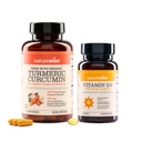 NatureWise kurkumin kurkumin kurkuma a vitamín D3 5000iu pro společnou, svalovou, kostní a imunitní podporu zdraví [90 Počet každý]
