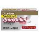 Relief, Acetaminofen Tablets 325 mg, Pravidelná síla, Reliever bolesti a Reducer horečky