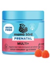 Nejlepší Nest Wellness Mam Bird Prenatal Multi Plus - Prenatální doplněk péče podporuje Brain & Digestivní zdraví - Vegan Multivitamin s methylfolátem & Více - Jahoda, 60 Gummies (30 Služeb)