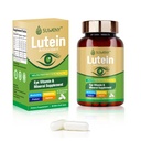 Lutein oční vitaminy dodatek pro dospělé - 90 Kapsle, podporuje oční zdraví se zeaxanthin, zinek, vitaminy C & E, Vegan Formule pro modrou světelnou ochranu a makulární podporu (1)