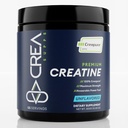 Premium Creapure Creapin Monohydrát Prášek 124; Čisté, Vegan, Keto, gluten- Free Cluten124; Neochucené, 300g