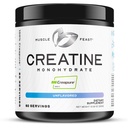 Svalová hostina Creapure Creatine Monohydrát Prášek, Vegan Keto Friendly gluten- Free, Mass Gainer, Svalová recovery Dodatek a důvěryhodné stvoření pro růst svalů, Creatin prášek, Neochucené, 300g