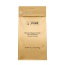 Čisté původní ingredience mořské kolagen prášek (1 LB) přírodní a bez příchutí, proteinové peptidy, resealable bag