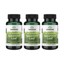 Swanson Spearmint Leaf (Mentha Spicata) -Full Spectrum Bylinný dodatek Podpora trávicího zdraví & Mírné žaludeční problémy - (60 Kapsle, 400mg každý) 3 balení