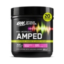 Optimum Nutrition Amped Pre- Workout, s Citrulline, Beta- Alanin, Nootropics a 300mg kofeinu pro energii, Berry Fusion, 20 Servings (Balení May Vars)