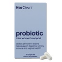 její vlastní probiotika pro ženy, 5 miliard CFU s prebiotiky, podporuje zdravé trávení, 11 proužky, gluten a sójové zdarma, Vegan, Non- GMO, 30 Kapsle, 30 Služeb
